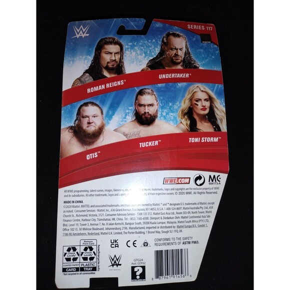 WWE Mattel Basic Toni Storm Series 117 Figure NXT First Time In The Line 2020 - Picture 3 of 3